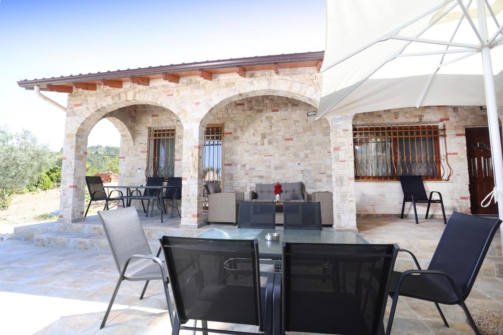 Villa Helga Exotic Pefkochori Extérieur photo
