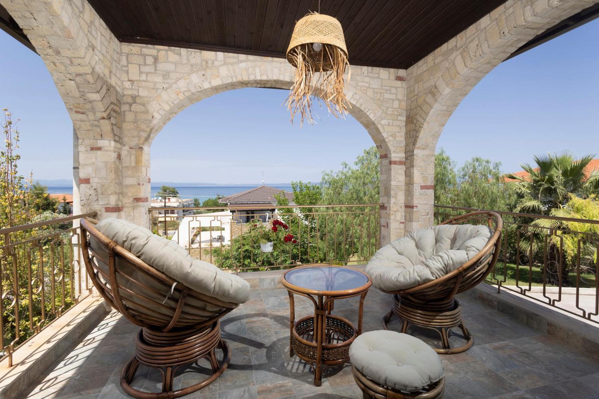 Villa Helga Exotic Pefkochori Extérieur photo